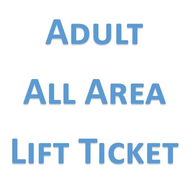 Picture of Adult All Area Lift Ticket