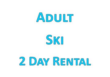 Picture of Adult Full Ski Setup 2 Day Rental