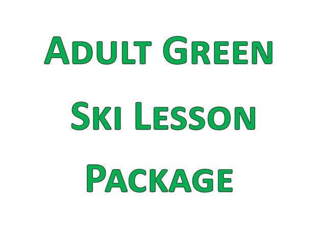 Picture of Adult Green Ski Lesson Package