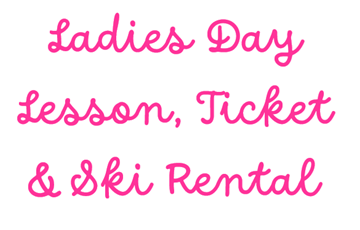 Picture of Ladies Day Lesson, Ticket and Ski Rental Package