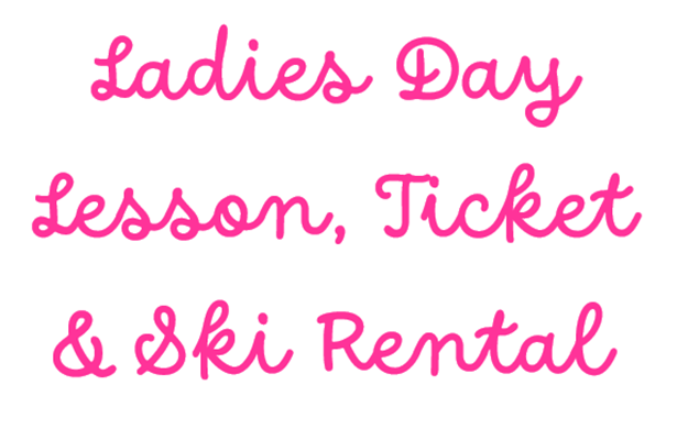 Picture of Ladies Day Lesson, Ticket and Ski Rental Package