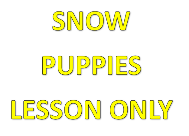 Picture of Snow Puppies Lesson Only